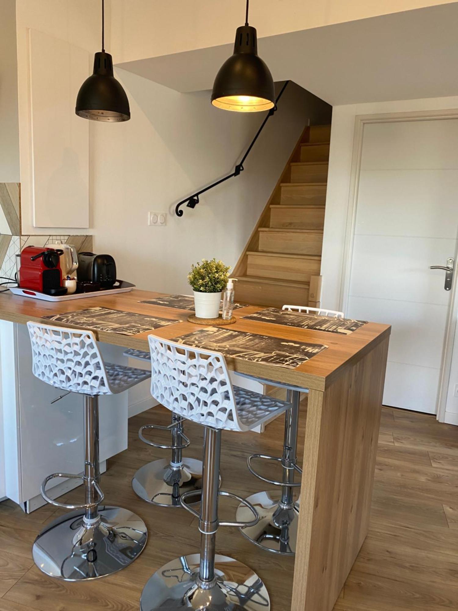 Spacieux Duplex, Vue Mer Et Belle Terrasse 히에레 외부 사진